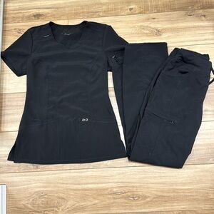 Women’s Cherokee Infinite Scrub Set - Black